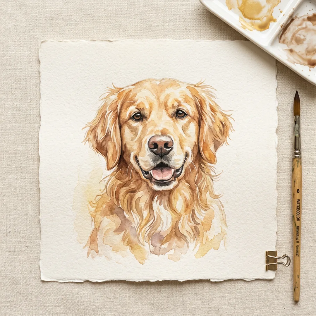 Watercolor Portrait